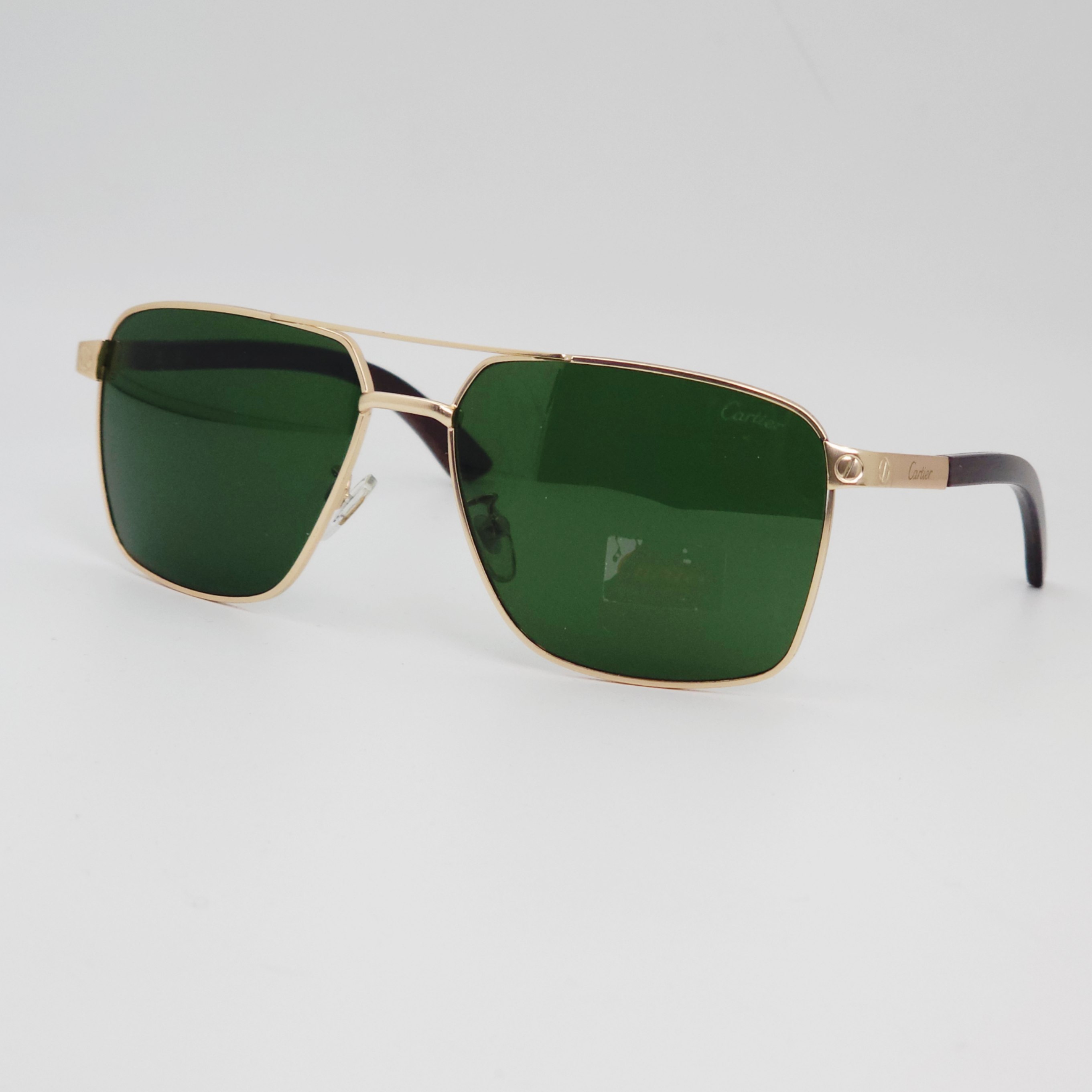 عینک آفتابی مردانه و زنانه کارتیرCartier T1081 ضد اشعه UV400 کد 8329 .