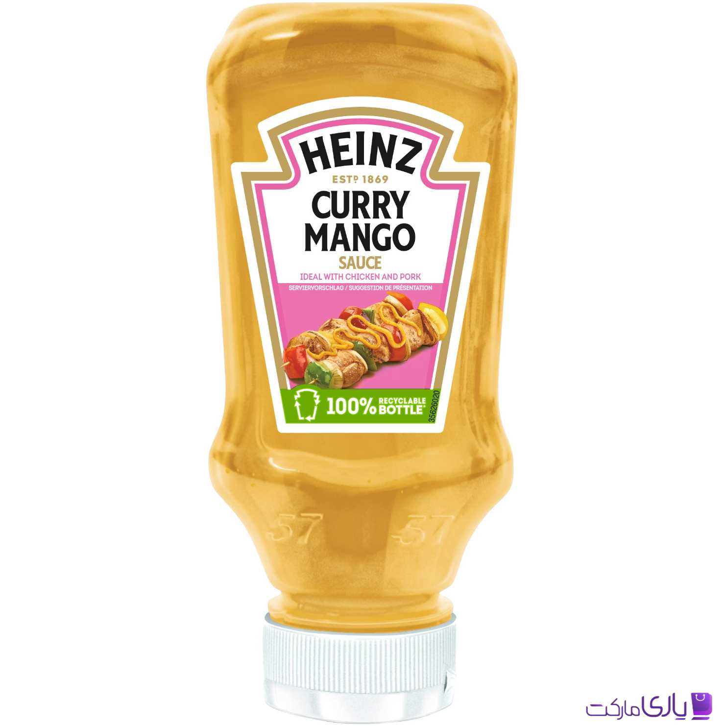 سس کاری انبه هاینز Heinz مخصوص مرغ و گوشت حجم 220 میل
