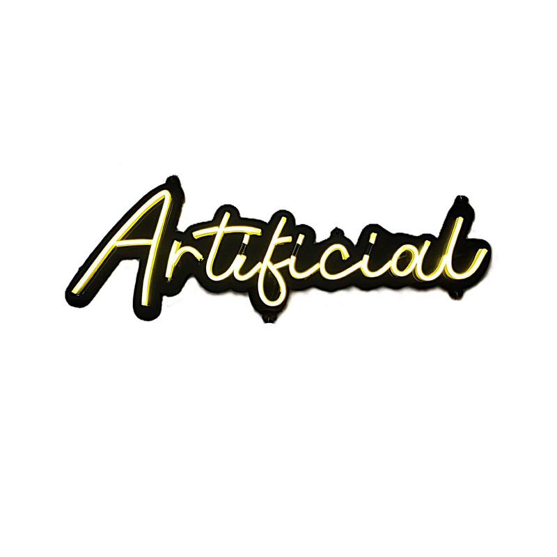 تابلو ال ای دی مدل Artificial intelligence AI سایز 150*20 سانتی متر