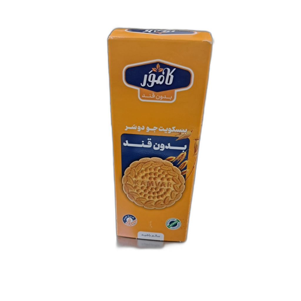 بیسکویت اوتلی بدون شکر و رژیمی با آرد جودوسر کامور 150 گرم