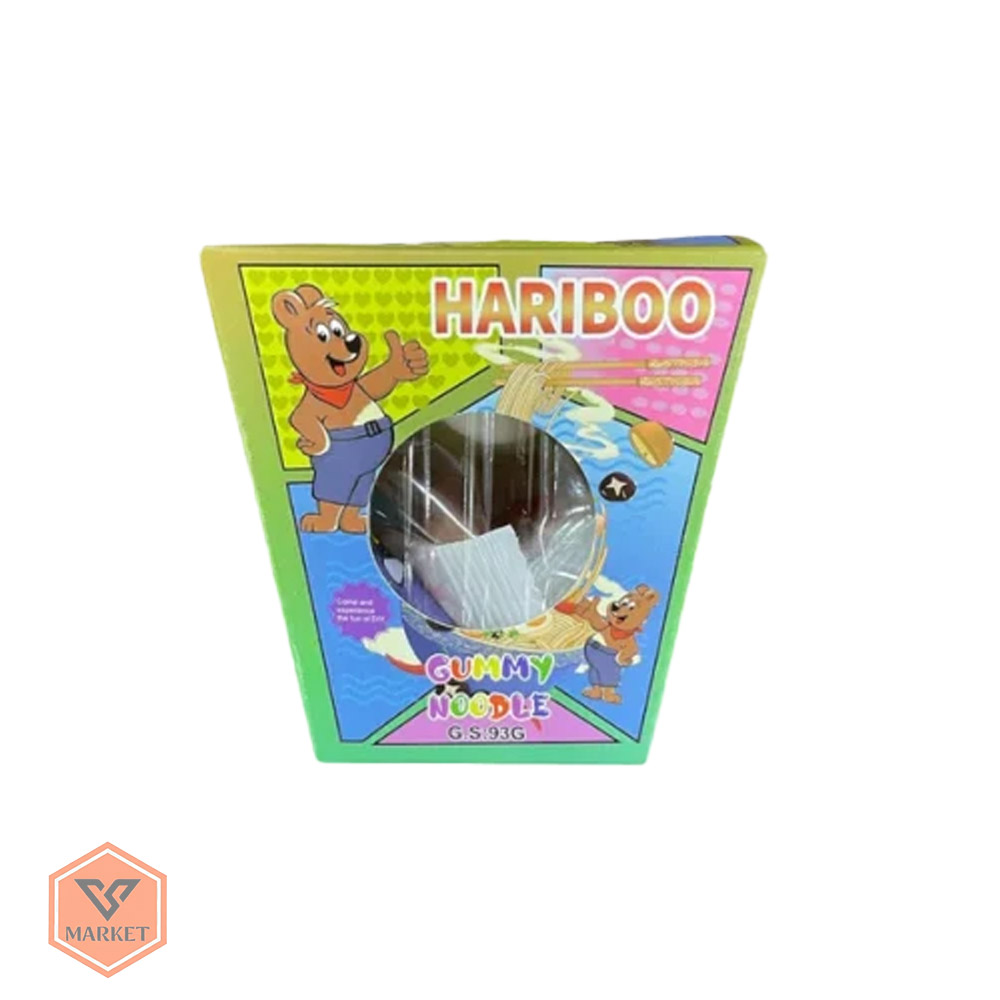 خرید پاستیل طرح نودل هاریبو (Hariboo Gummy Noodle) - وزن 93 گرم