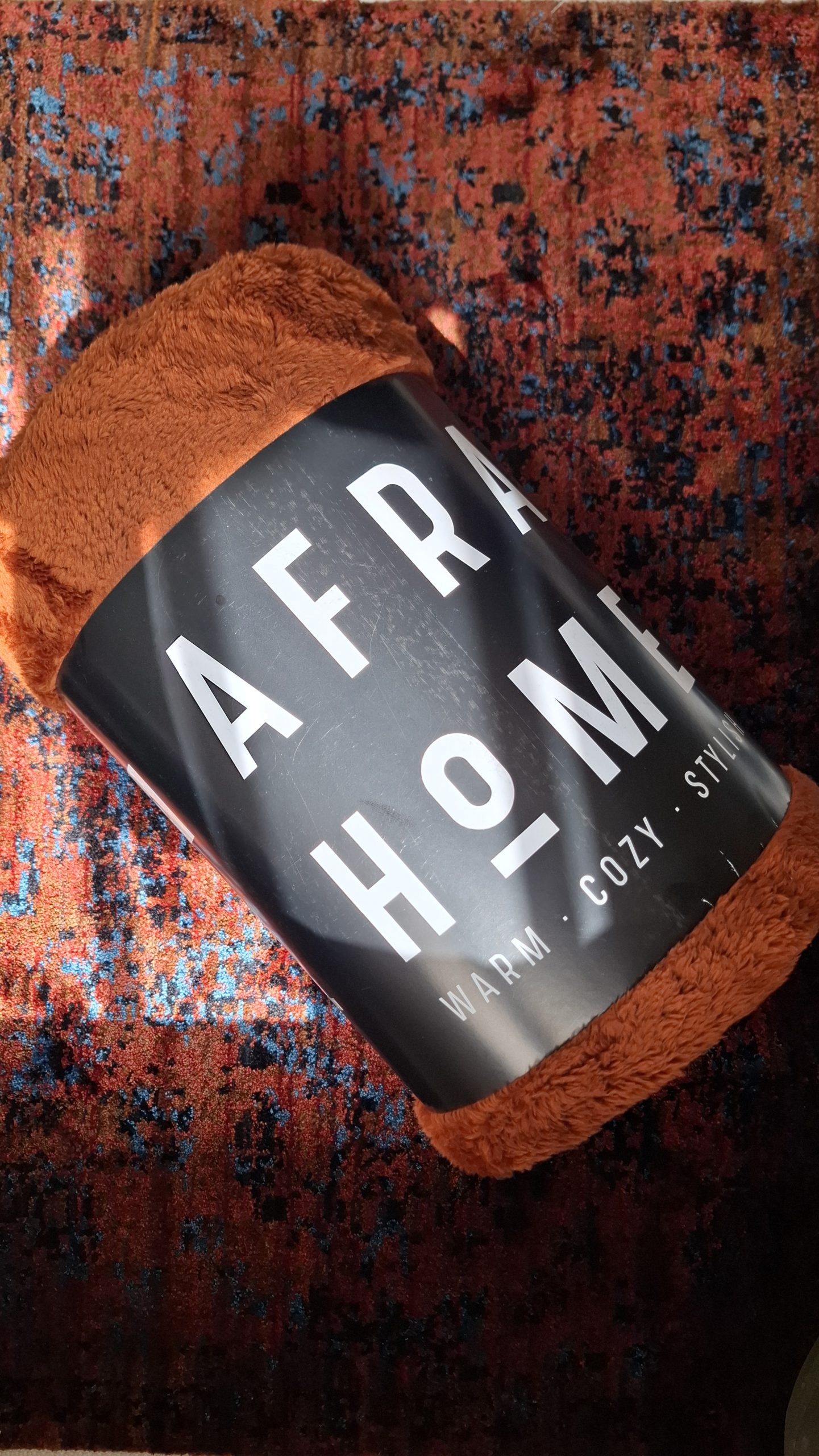 پتو افرا دیجی کالا لاونزا چهارفصل هوم شتری آجری Afra Home