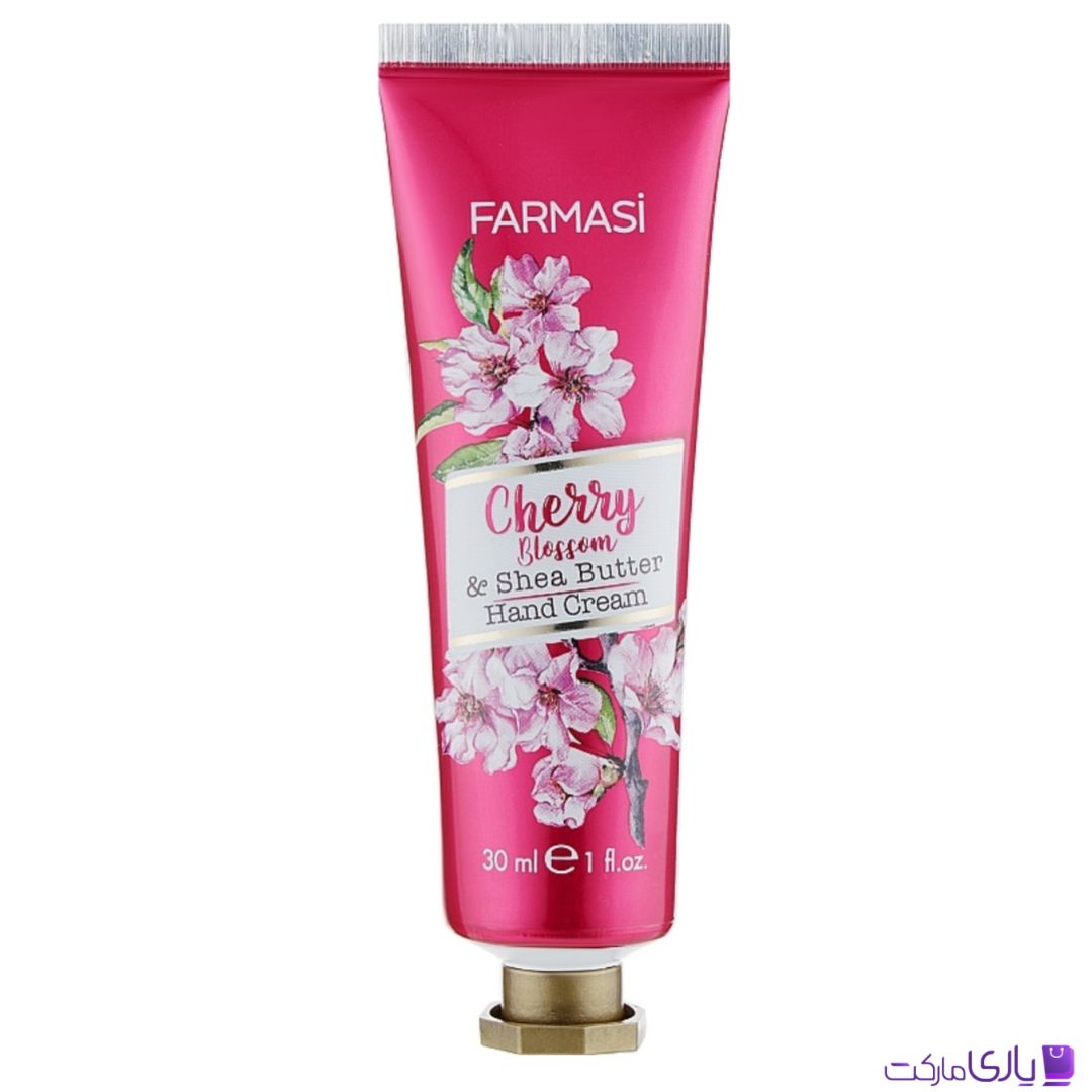 کرم دست فارماسی مدل Cherry Blossom & Shea Butter حجم 30 میل