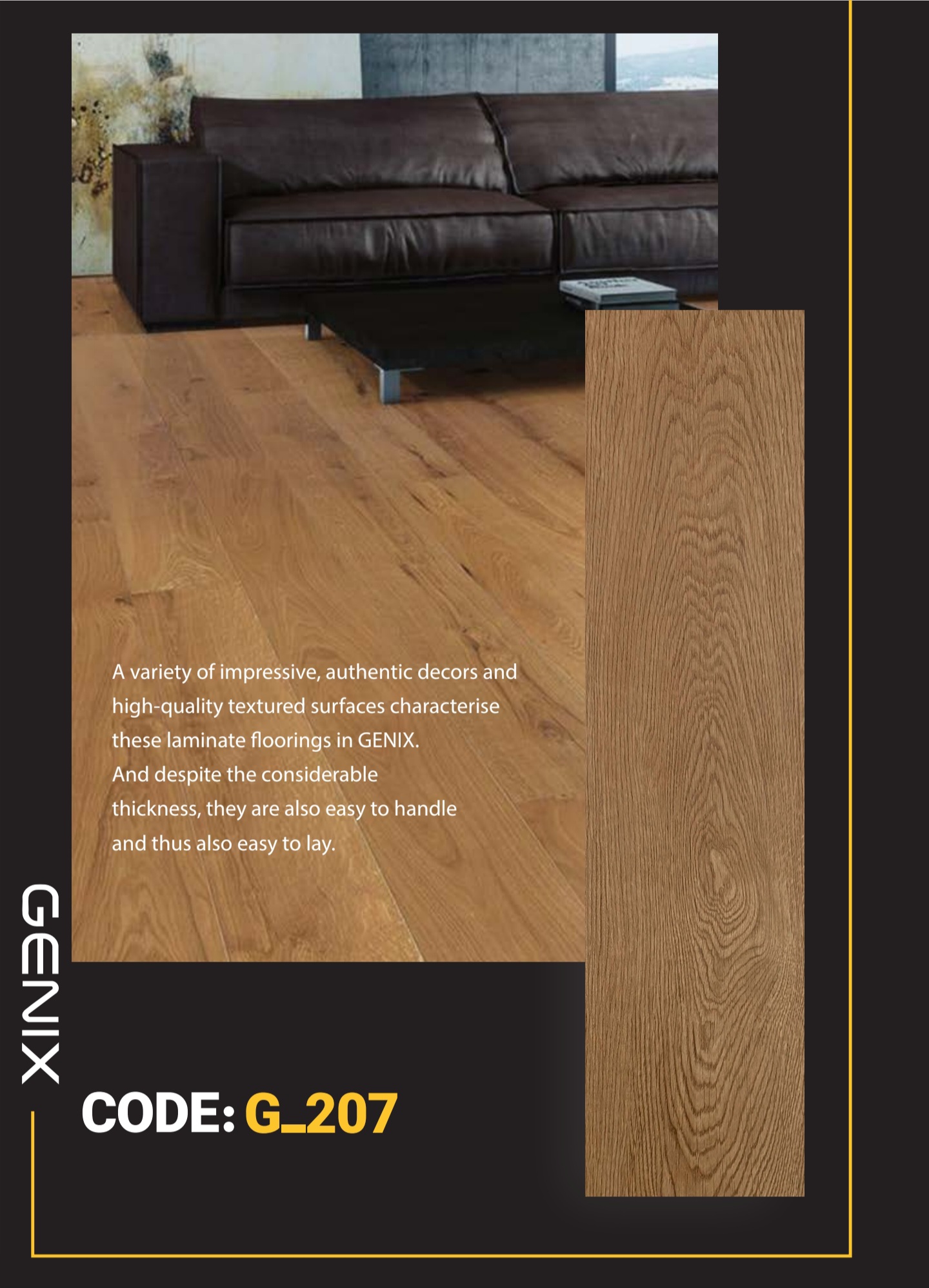 پارکت لمینت جنیکس G-207