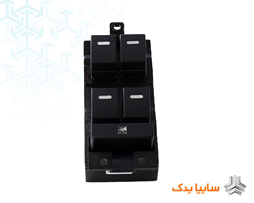 کلید شیشه بالابر جلو چپ برای خودرو های SP100 (شاهین)