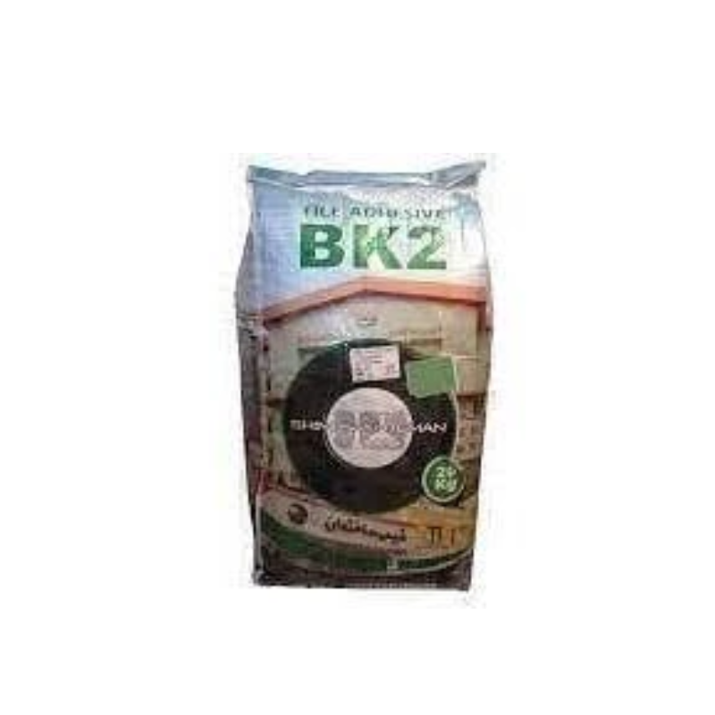 چسب کاشی پودری BK2 سفید درب کارخانه