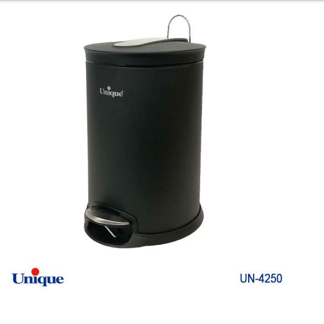 سطل زباله 14 لیتری یونیک 4250 مشکی