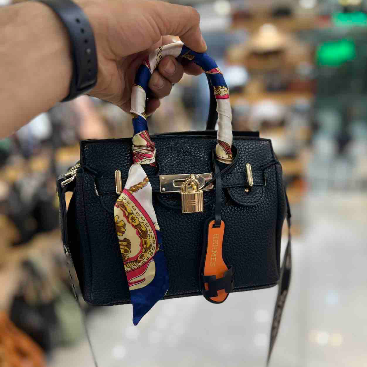کیف دخترانه مدل هرمس اسکارف