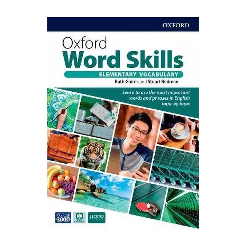 کتاب آکسفورد ورد اسکیلز المنتری Oxford Word Skills Elementary 2nd