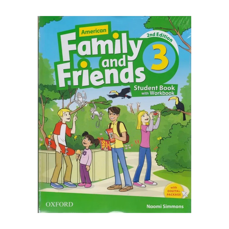 کتاب فمیلی اند فرندز 3 ویرایش دوم سایز رحلی (بزرگ) Family and Friends 3 2nd Edition