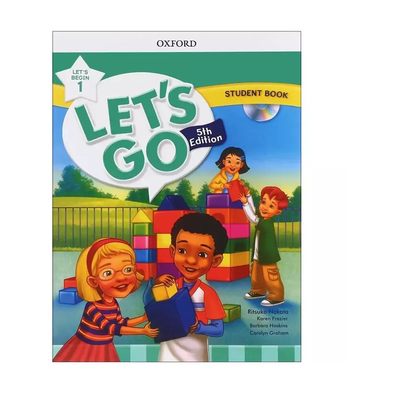 کتاب لتس گو بگین یک ویرایش پنجم lets go begin part 1 fifth edition با کتاب کار وفایل صوتی