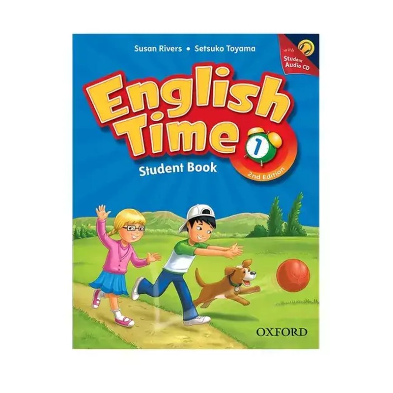 کتاب انگلیش تایم یک سکند ادیشن با کتاب تمرین و فایل صوتی english time 1 second edition 