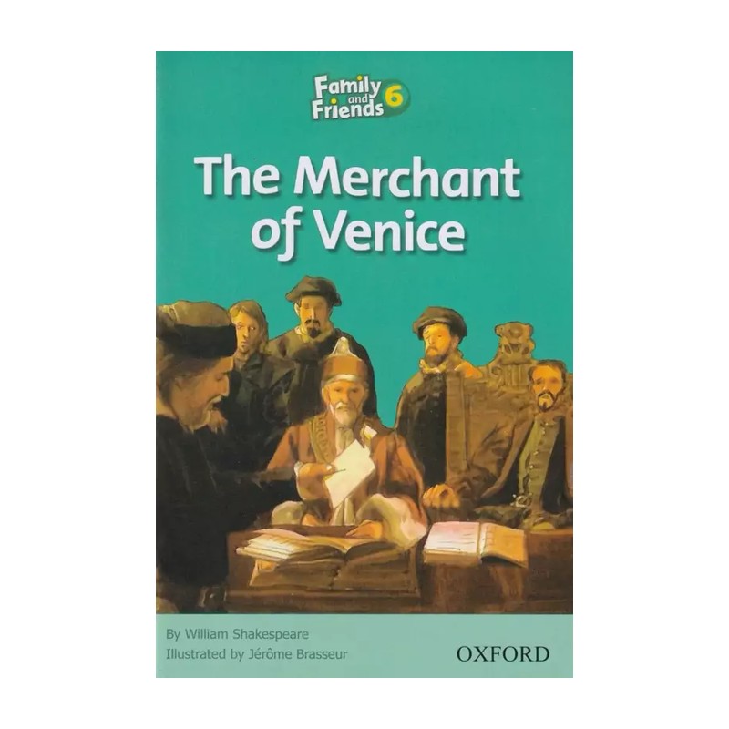 کتاب Family and Friends Readers 6: The Merchant of Venice (oxford university press ( آکسفورد ))