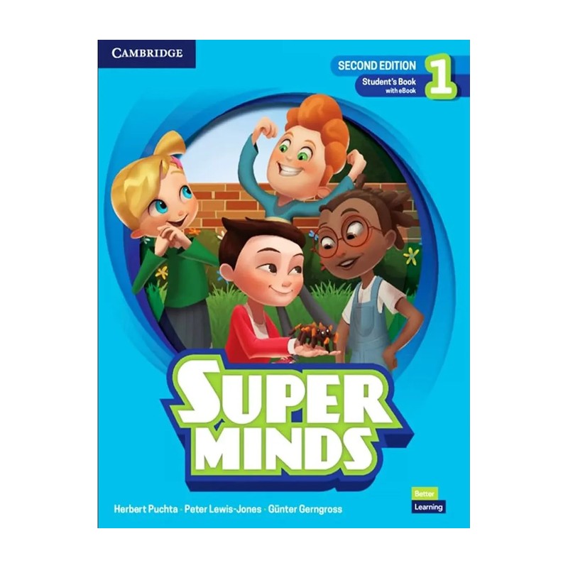 کتاب سوپر مایندز 1 ویرایش دوم Super Minds 1 2nd