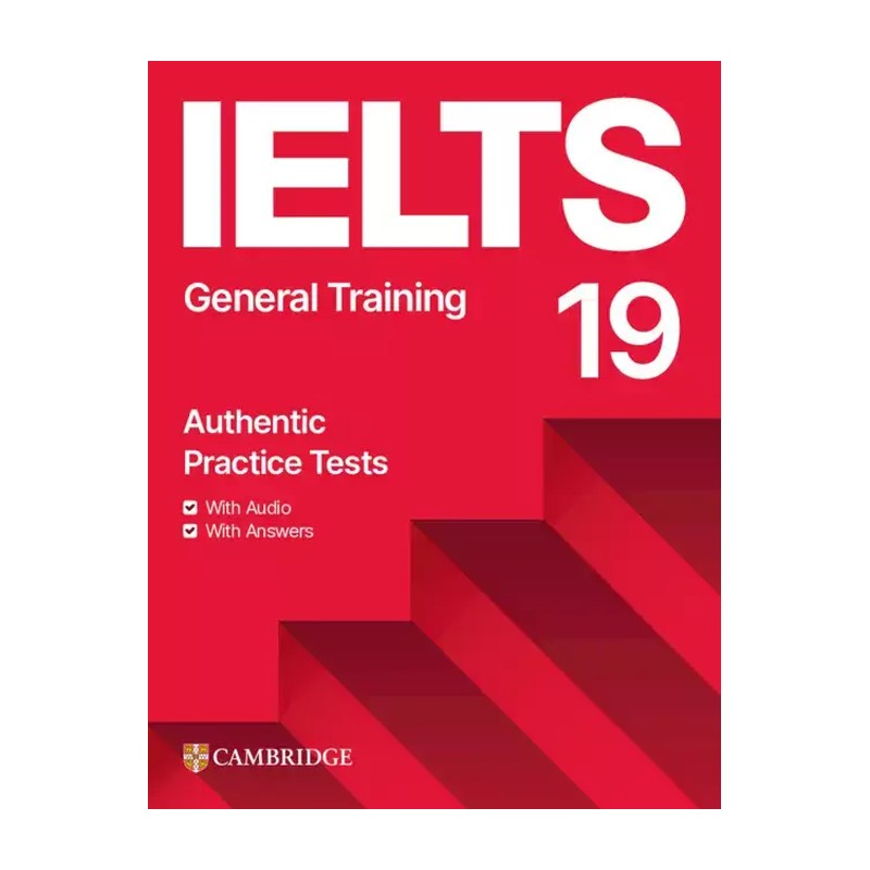 کتاب کمبریج ایلتس 19 جنرال cambridge IELTS 19 general 