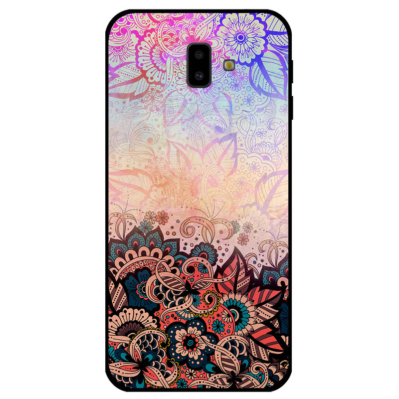 کاور مگافون طرح بته جقه مدل 7727 مناسب برای گوشی موبایل سامسونگ Galaxy J6 Plus - با بهترین کیفیت