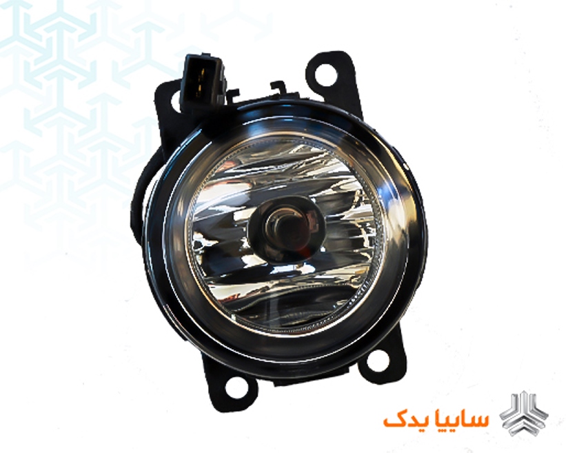 مجموعه چراغ مه شکن جلو و رابط دسته سیم (جای سوکت پرژکتور عمودی)