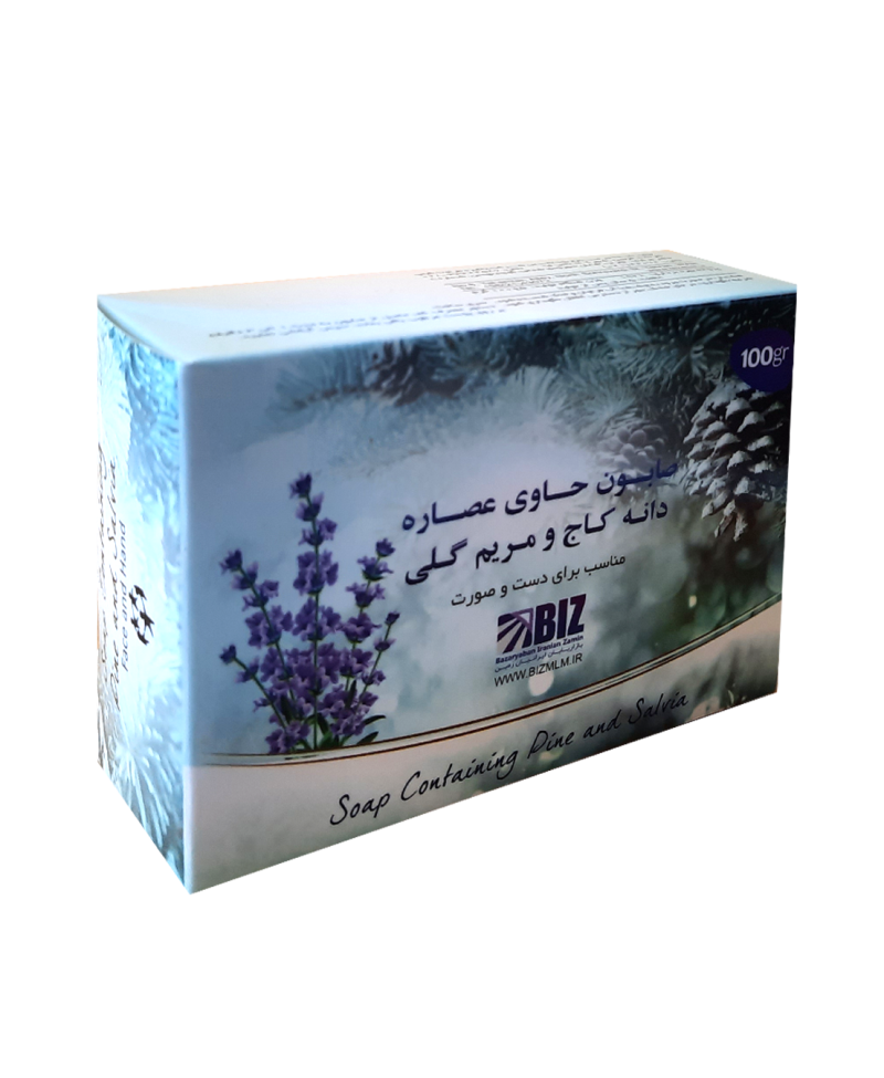 پک 3 عددی صابون دانه کاج و مریم گلی