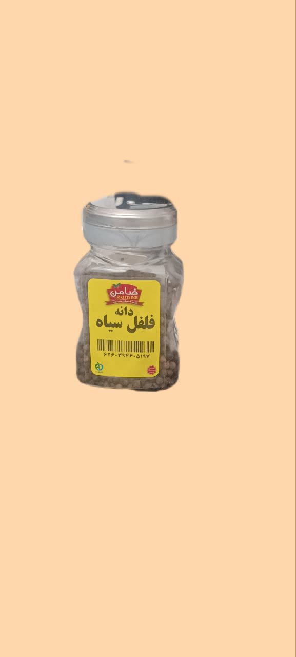 دانه فلفل سیاه ضامن 100 گرمی
