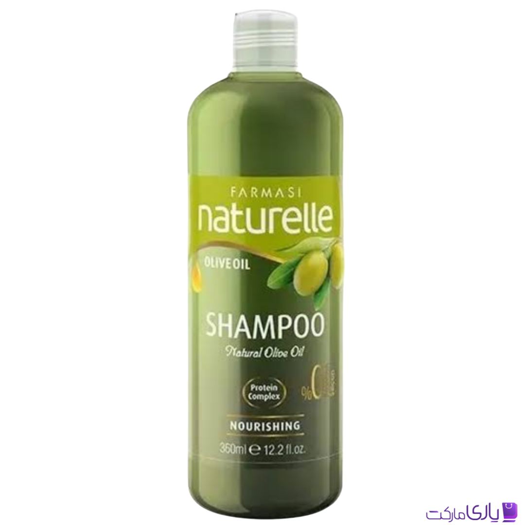 شامپو تغذیه کننده مو فارماسی مدل Naturelle حاوی روغن زیتون حجم 360 میل