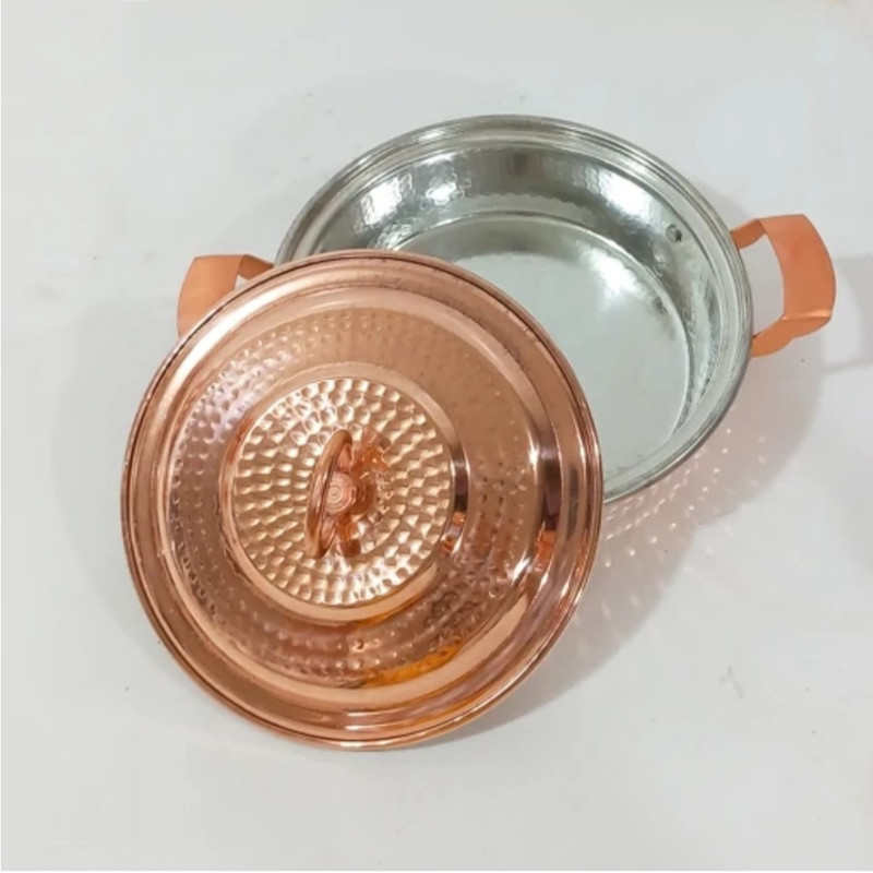 ماهیتابه مسی مدل 001