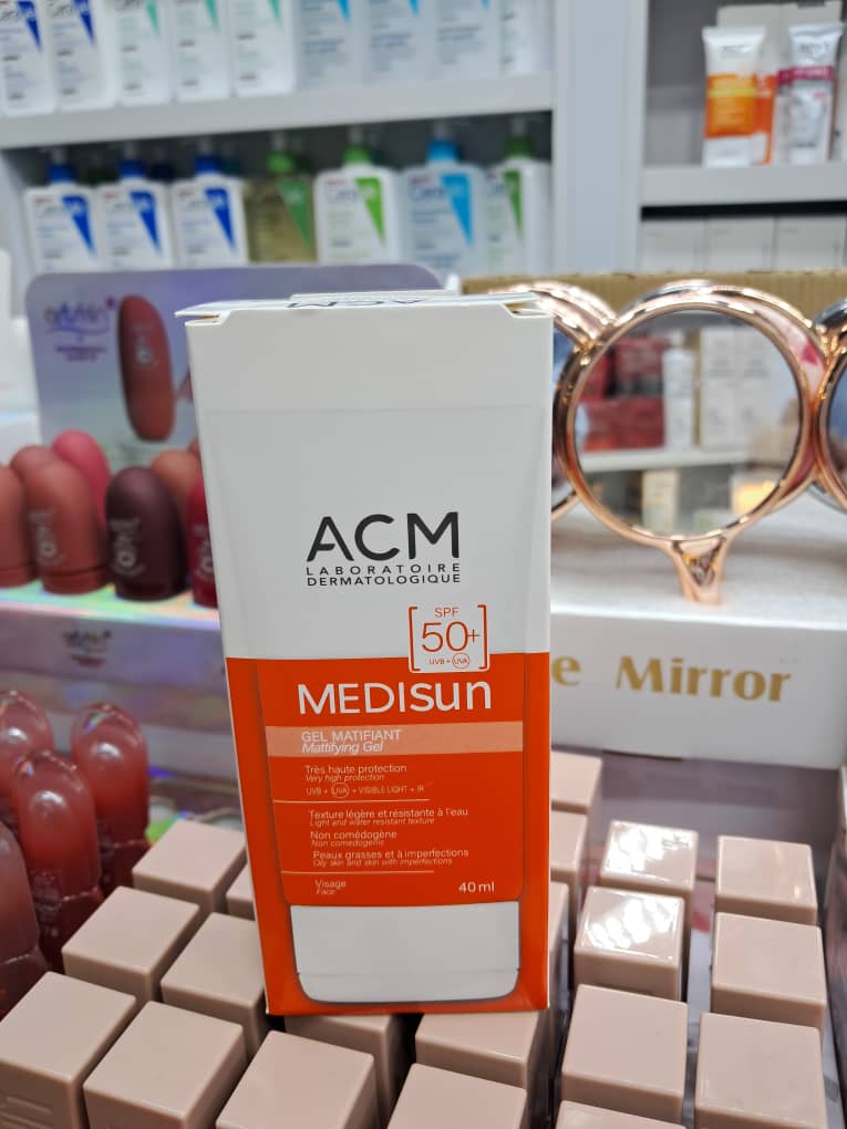 ضد آفتاب ایسیام مدل مدیسان (ACM Medisun SPF 50+ Mattifying Gel) 