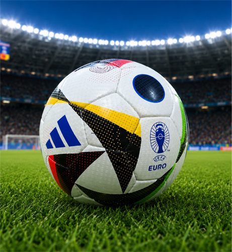 توپ فوتبال آدیداس طرح UEFA EURO مدل 1