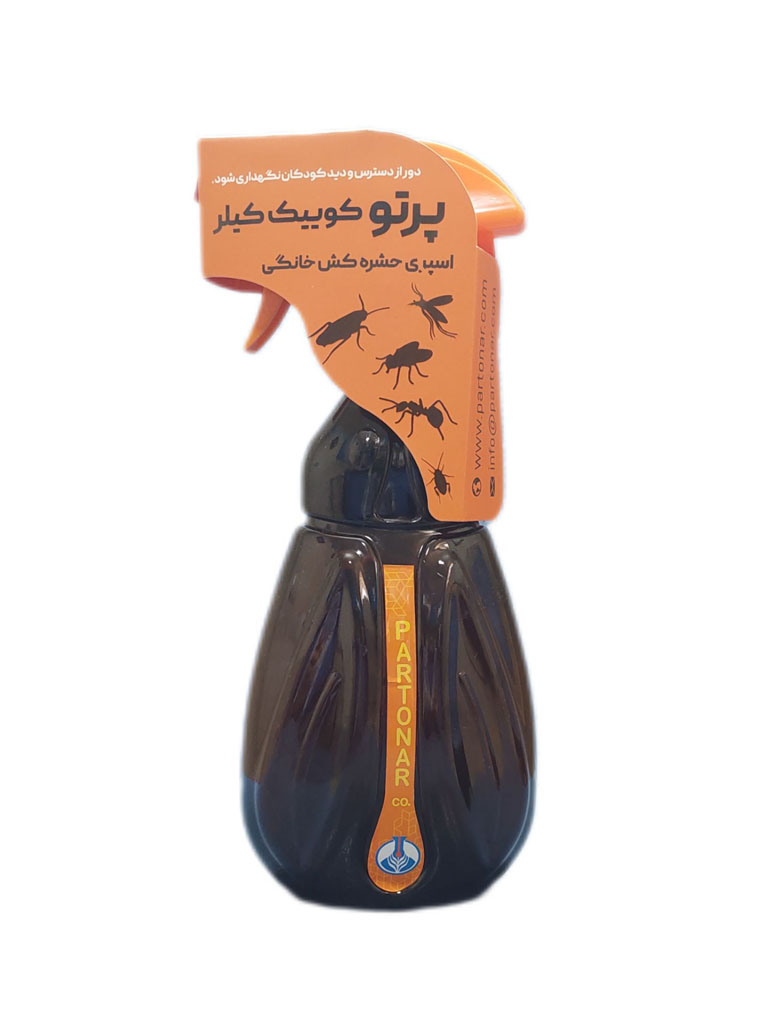 اسپری حشره کش پرتونار کوییک کلیر