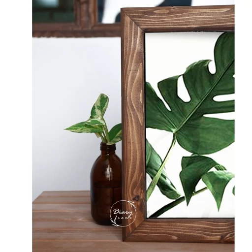 قاب عکس چوب طبیعی 25*20نمای 27mm