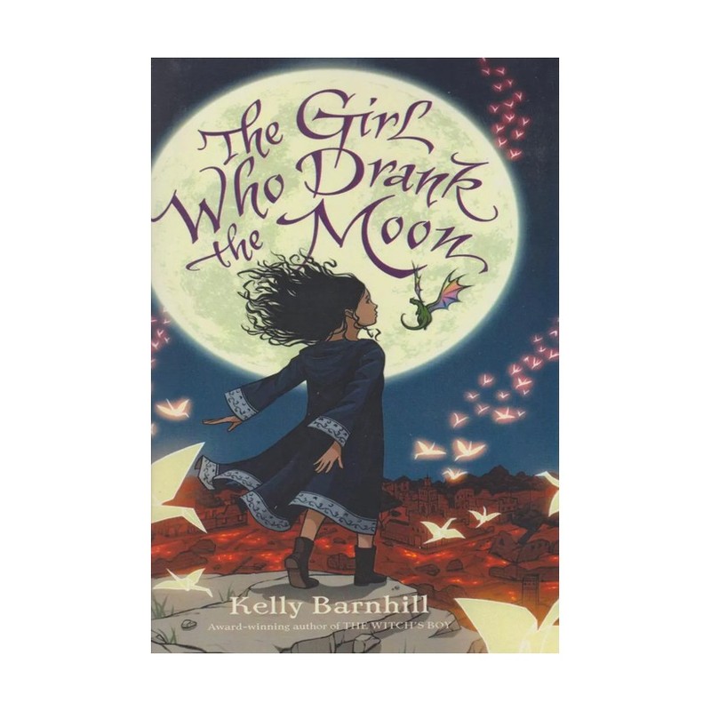 THE GIRL WHO DRANK THE MOON کتاب دختری که ماه را نوشید