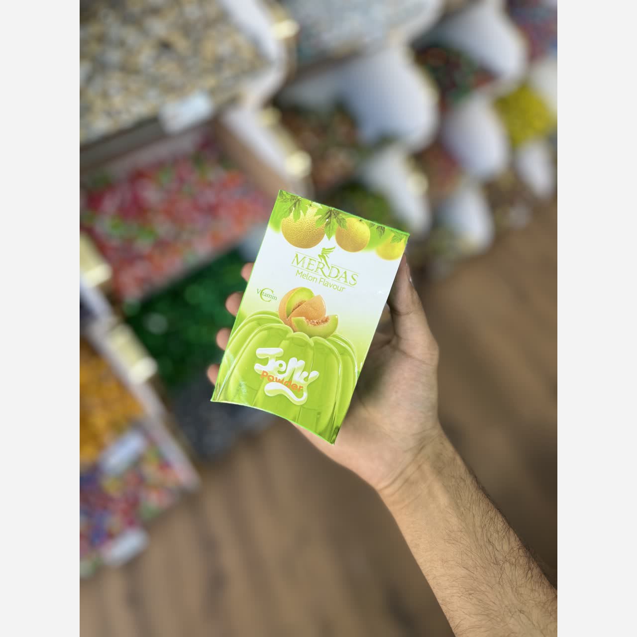 پودر ژله طالبی مرداس 