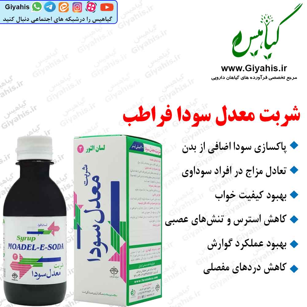 شربت معدل سودا فراطب