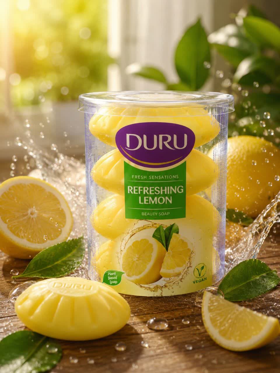 صابون لیوانی DURU بسته 4 عددی