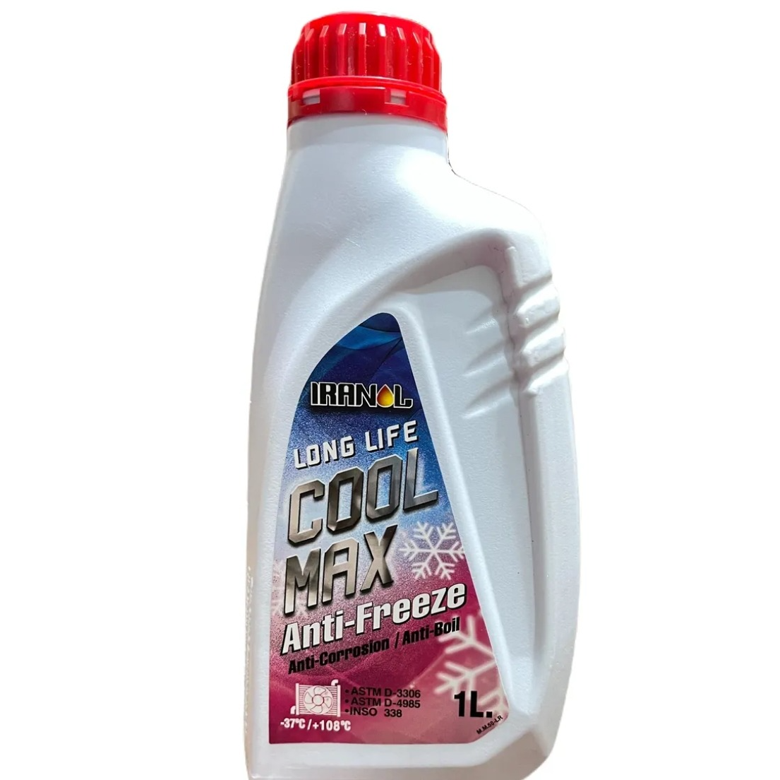 ایرانول COOLMAX سیال خنککننده- ضدیخ-ضدجوش-ضدخوردگی ایرانول COOLMAX با رنگ قرمز LONG LIFE 
