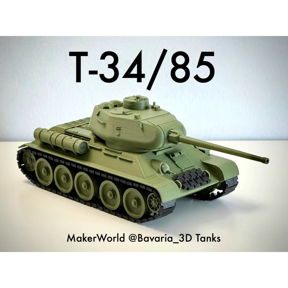 ماکت تانک شوروی T-3485 مقیاس 135