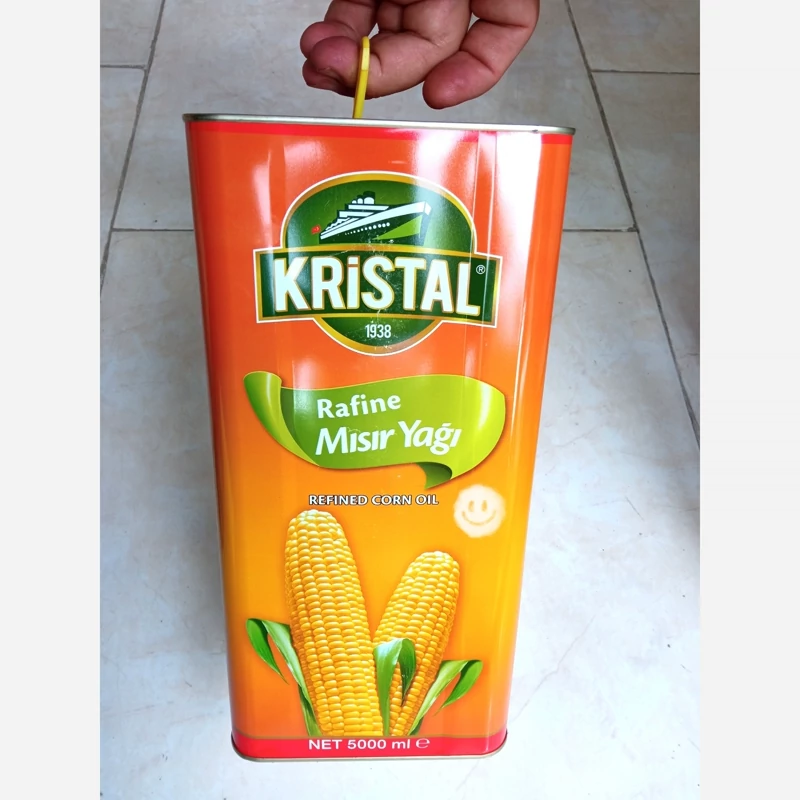 روغن ذرت کریستال اصل ترکیه کالن فلزی