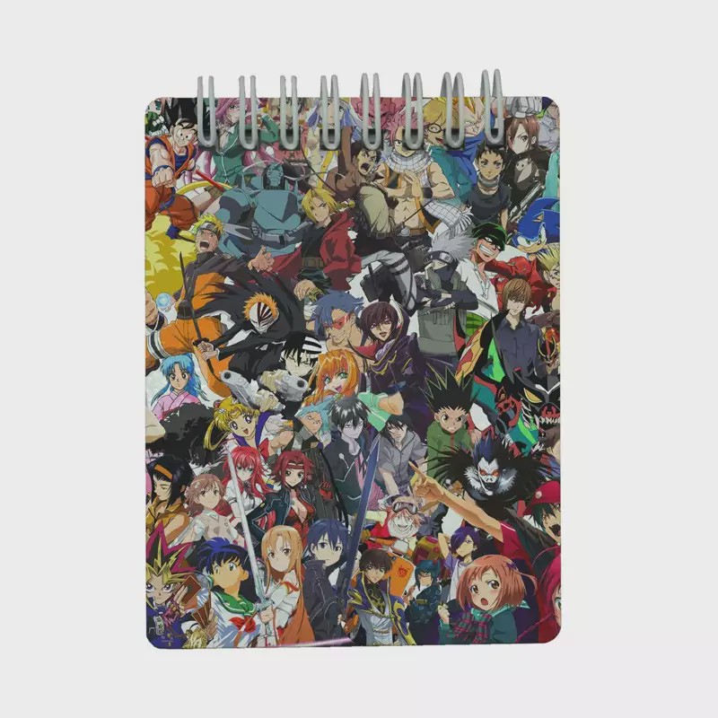 جامدادی و دفترچه طرح طرفدار انیمه مانگا اوتاکو Manga otaku Anime