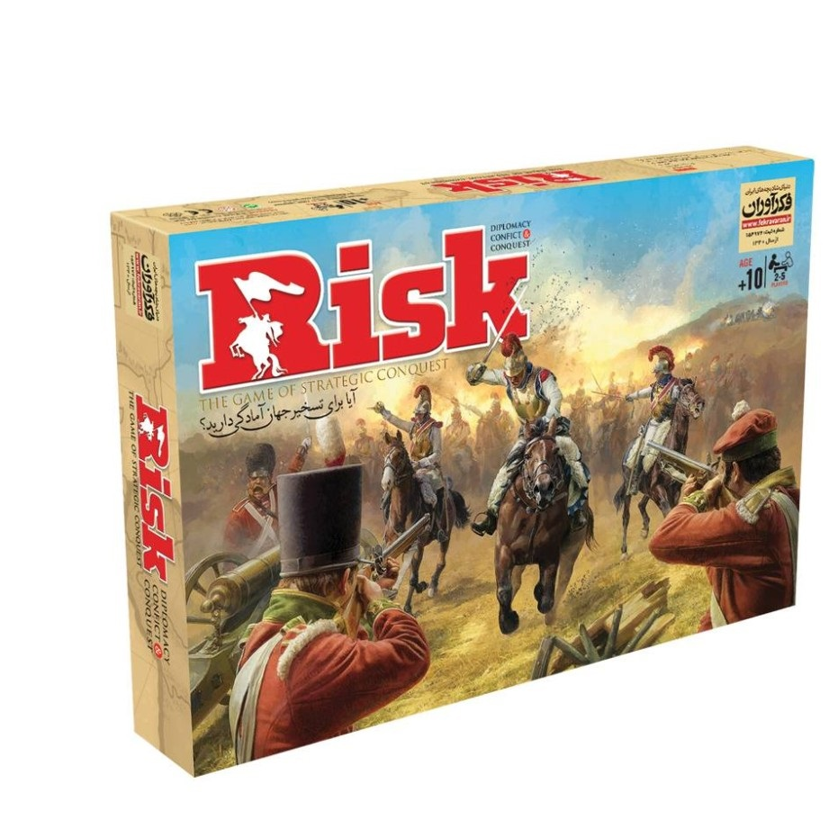 بازی ریسک حرفه ای ( Risk ) فکرآوران