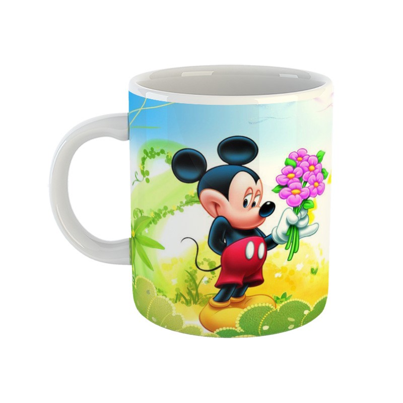 ماگ مدل mickey mouse طرح میکی ماوس