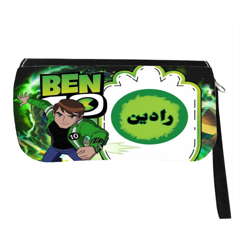 جامدادی پاد آفرین مدل اسم شخصی طرح بن تن Ben 10 اسم رادین کد p1031