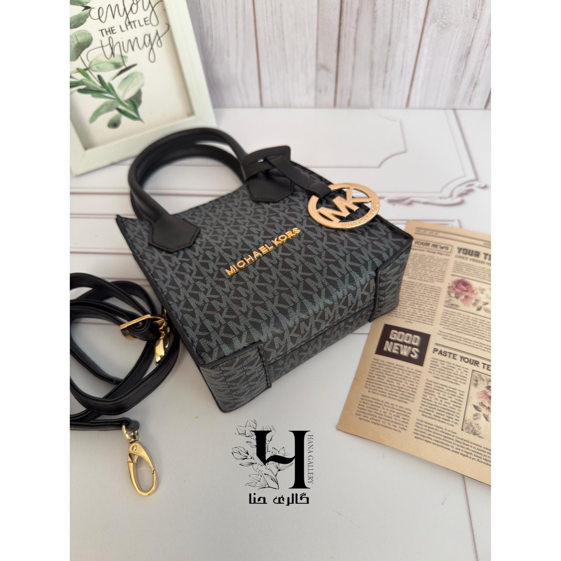 کیف پاسپورتی مینی بگ مایکل کورس مشکی کد2135