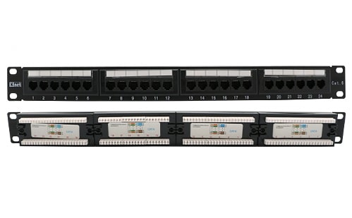 pach panel 1u-24port