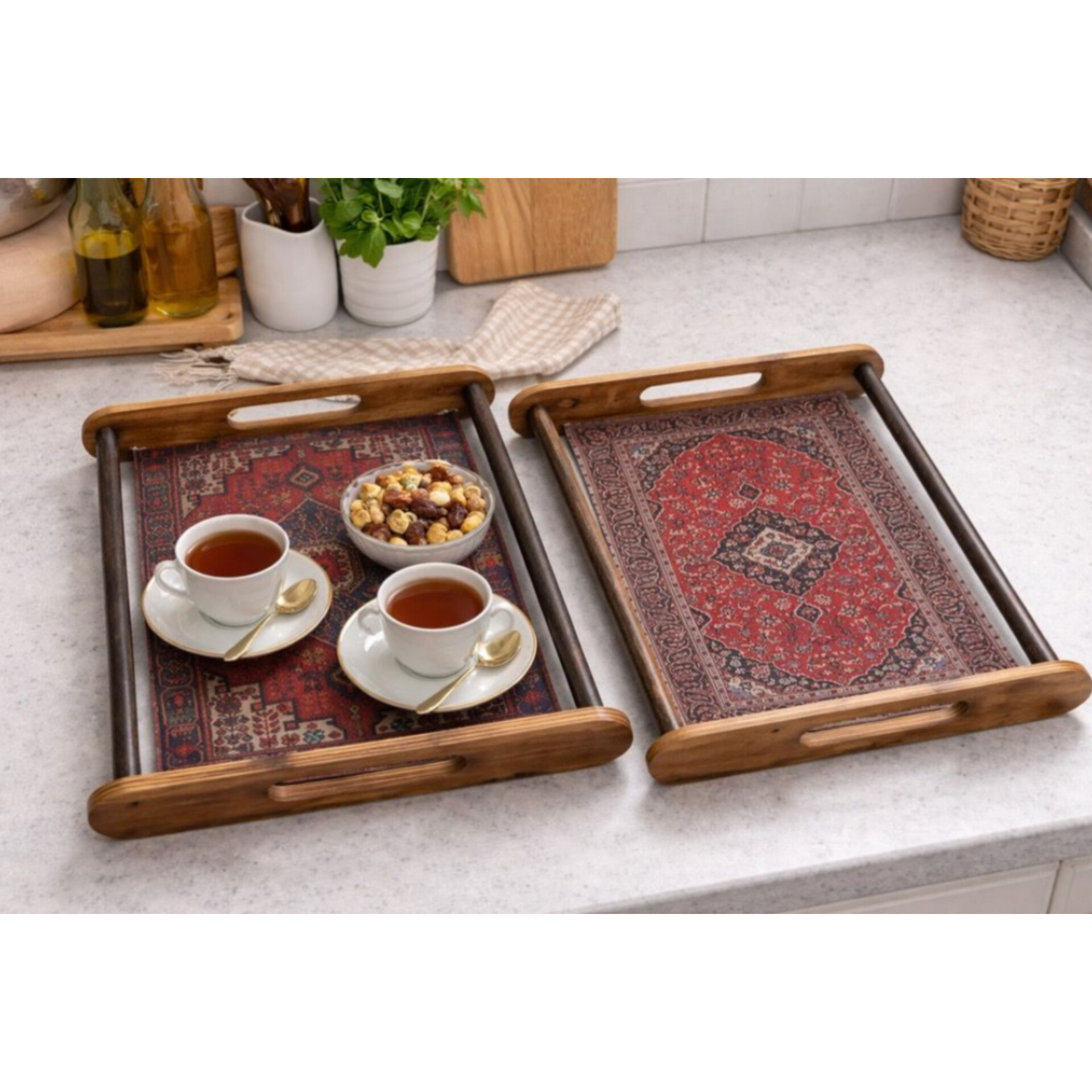 سینی طرح قالیچه