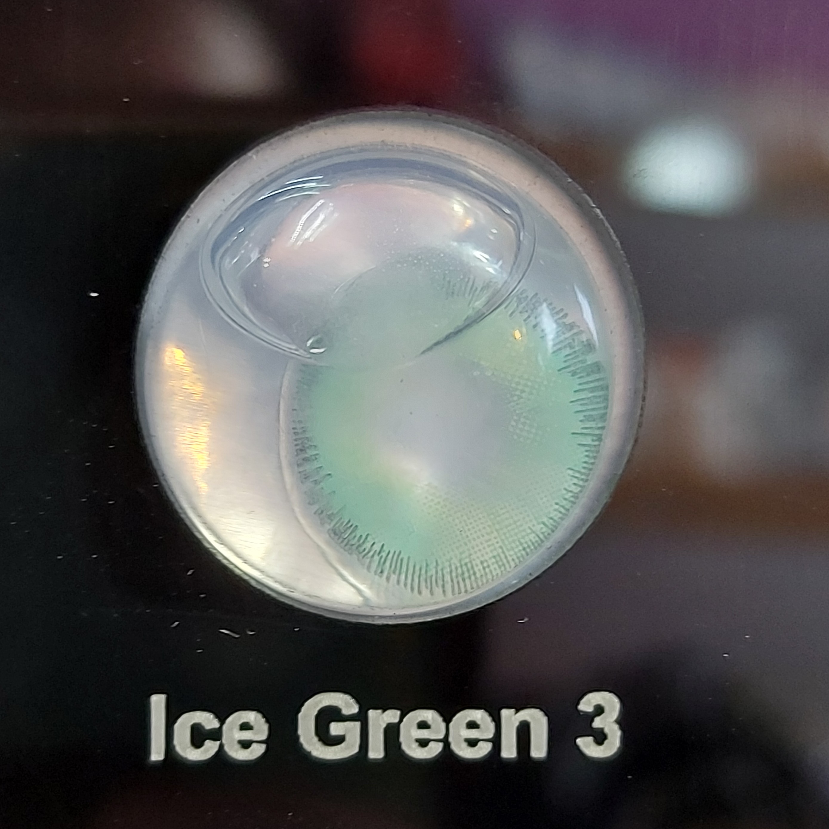 لنز ice green 3 