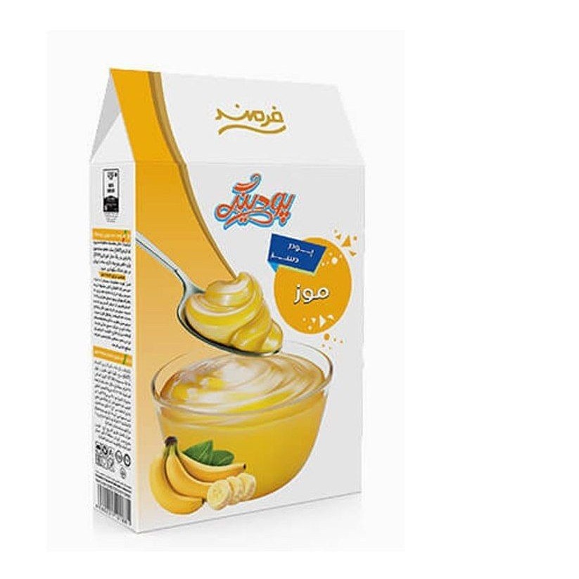 پودر دسر پودینگ موزی فرمند 125 گرم