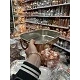 مرغ خوری مسی داخل قلع شکل مستطیل