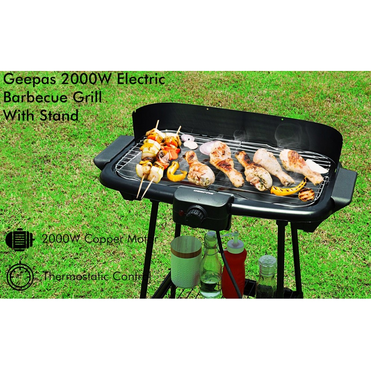 کباب پز برقی جیپاس مدل GBG5480