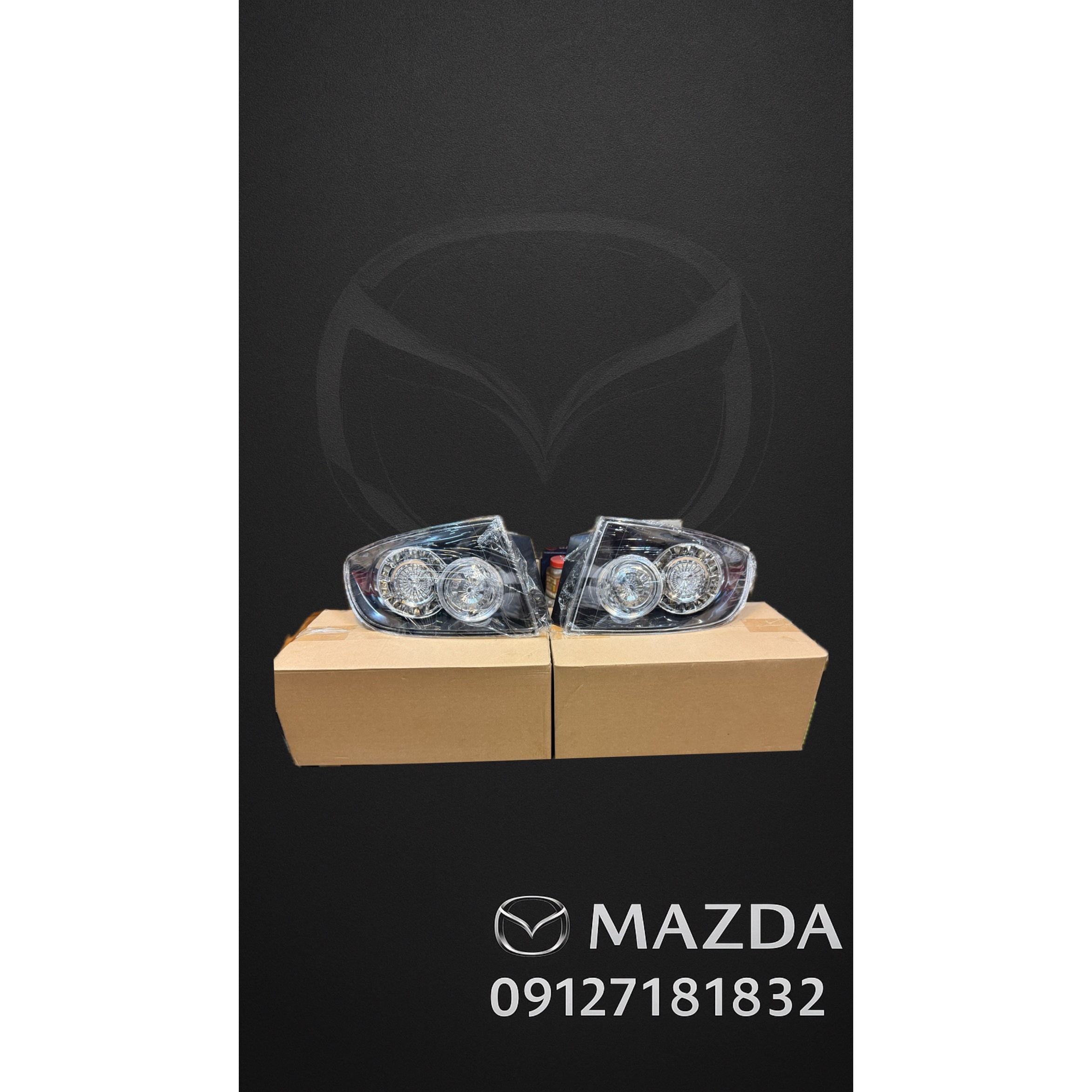 چراغ خطر عقب مزدا 3