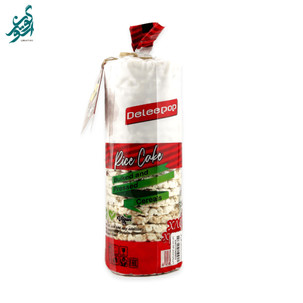 رایس کیک 12 غله دلی پاپ وزن 120 گرم