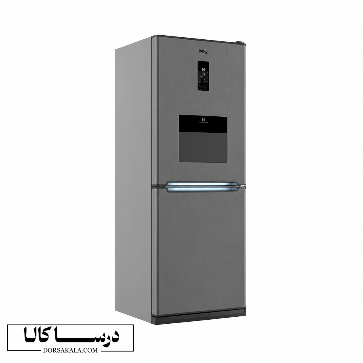 یخچال فریزر کمبی یخساز اتومات هوم بار استیل553 SS تاکنو